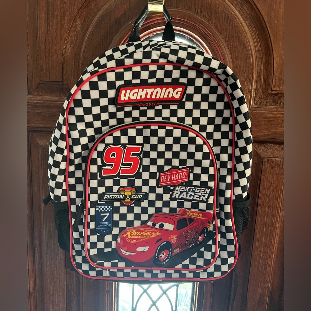 Lightening McQueen bookbag